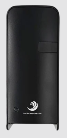Hytec Quartz Soap Sanitiser Dispenser 1000ml Black