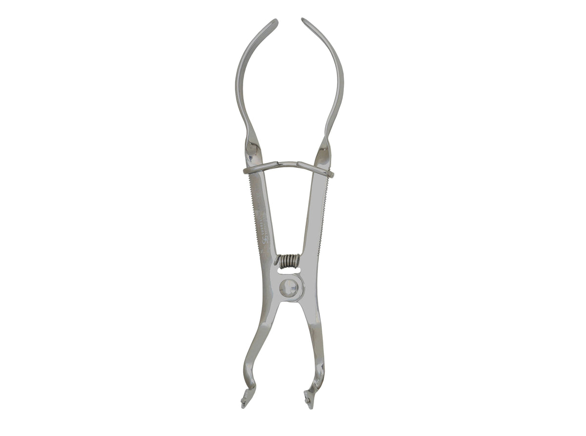 Ivory Clamp Forceps; Lightweight; 17cm