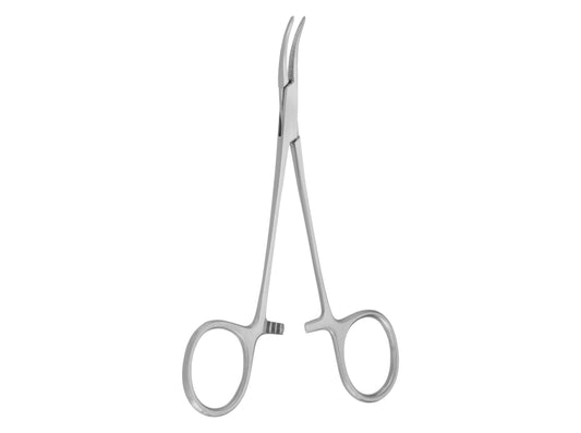 Micro Halsted; Haemostatic Forceps Curved; 12.5cm