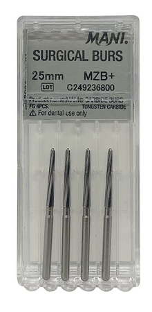 Mani Carbide Surgical Burs MSB25mm#330