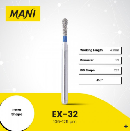 Mani Diamond Bur Medium EX-32