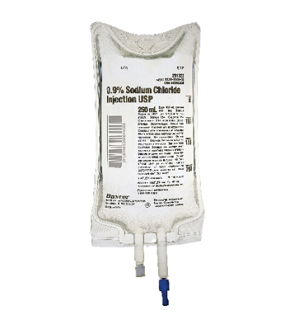 Baxter 0.9% Sodium Chloride for Irrigation 250ml (bag)