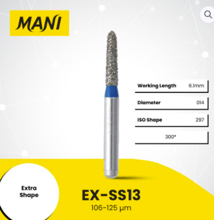 Mani Dia Bur Extra Shape EX-SS13EF