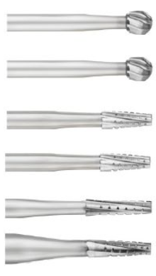 Bur Round Size 6; 1.8 Diameter 1.8 x 51mm