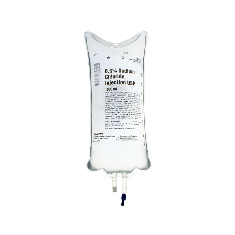 Baxter 0.9% Sodium Chloride for Irrigation 500ml (bag)