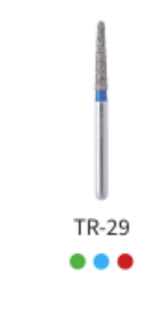 Mani Dia Bur Taper Round End TR-29