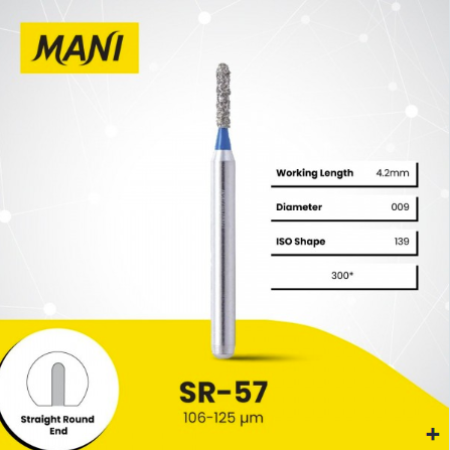 Mani Diamond Bur Medium SR-57