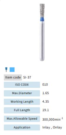 Mani Dia Bur Single Inverted Cone SI-37
