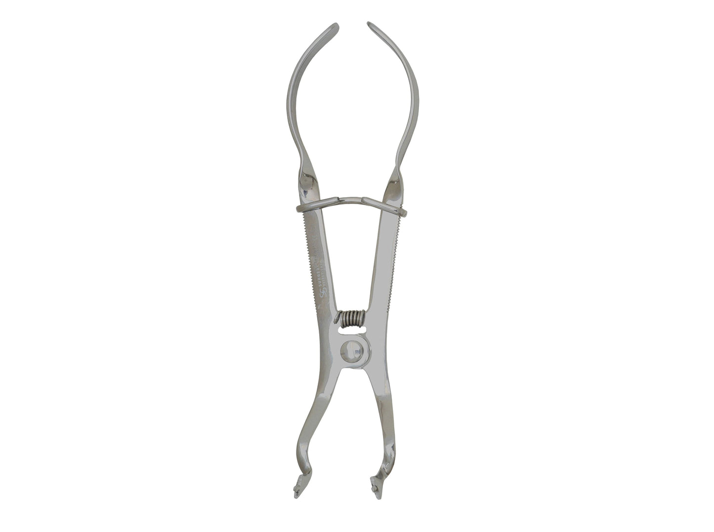Ivory Clamp Forceps; Lightweight; 17cm