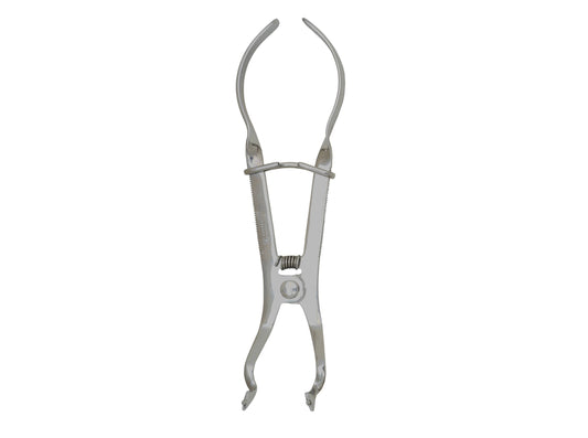 Ivory Clamp Forceps; Lightweight; 17cm