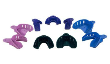 #8 Upper Left; Lower Right ABS Impression Tray (12pk)