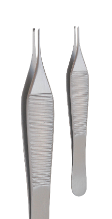 Adson Micro 1x2 12cm; Tissue Tweezers