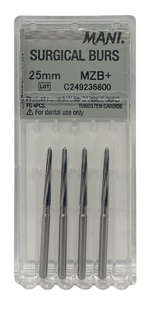 Mani Carbide Surgical Burs MSB28mm#330