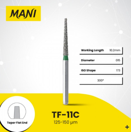 Mani Diamond Bur Coarse TF-11C