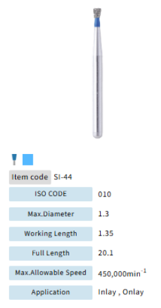 Mani Dia Bur Single Inverted Cone SI-44