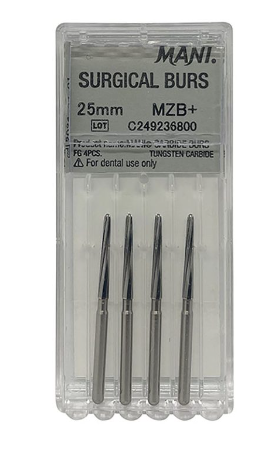 Mani Carbide Surgical Burs MSB25mm#1557