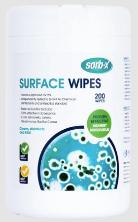 Hytec Sorb-X Surface Wipes