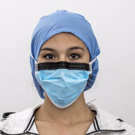Type IIR Masks with foam anti-fog nose bridge