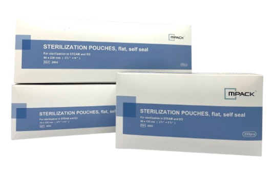 MPack Self Seal Sterilisation Pouch 57x100mm