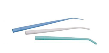 Disposable Surgical Aspiration Tips: White 1/8"