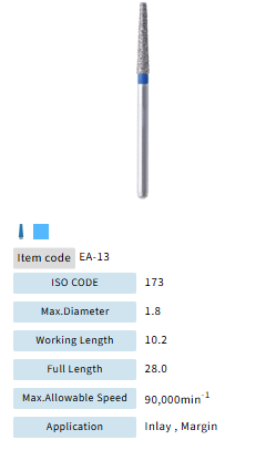 Mani Dia Bur Endo Access EA-13