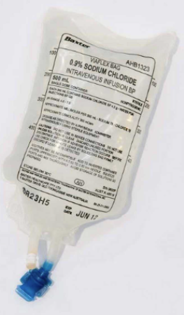 Viaflex Bag 0.9%Sodium Chloride IV Solution 1Litre