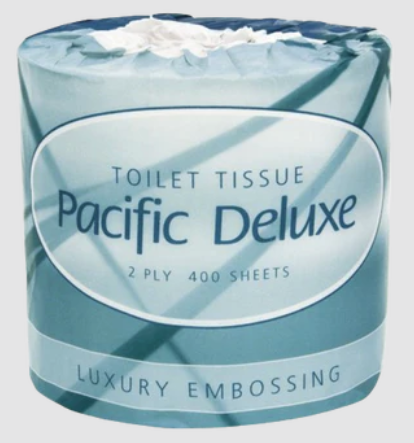 Pacific Deluxe Roll Toilet Tissue 2-Ply