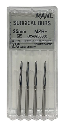 Mani Carbide Surgical Burs MSB25MM#2