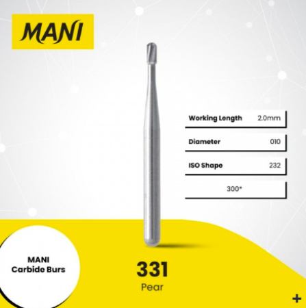 Mani Carbide Bur M331