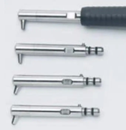 Cannula mounted 90 °/0.6